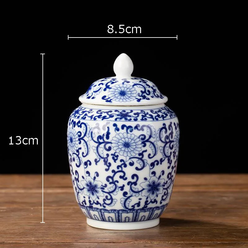 Imperial Bloom Canister – Oriental Elegance with Purpose