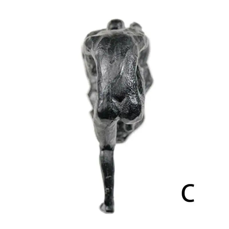 Peak Spirit – Climber Wall Resin Sculpture for Motivational Home Decor