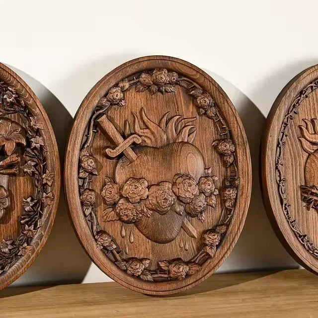 Sacred Unity – The Three Hearts of the Holy Family: A Symbol of Faith and Protection