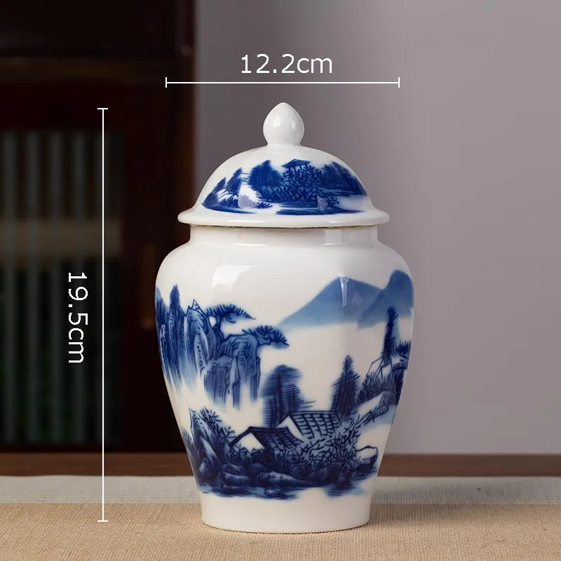 Imperial Bloom Canister – Oriental Elegance with Purpose