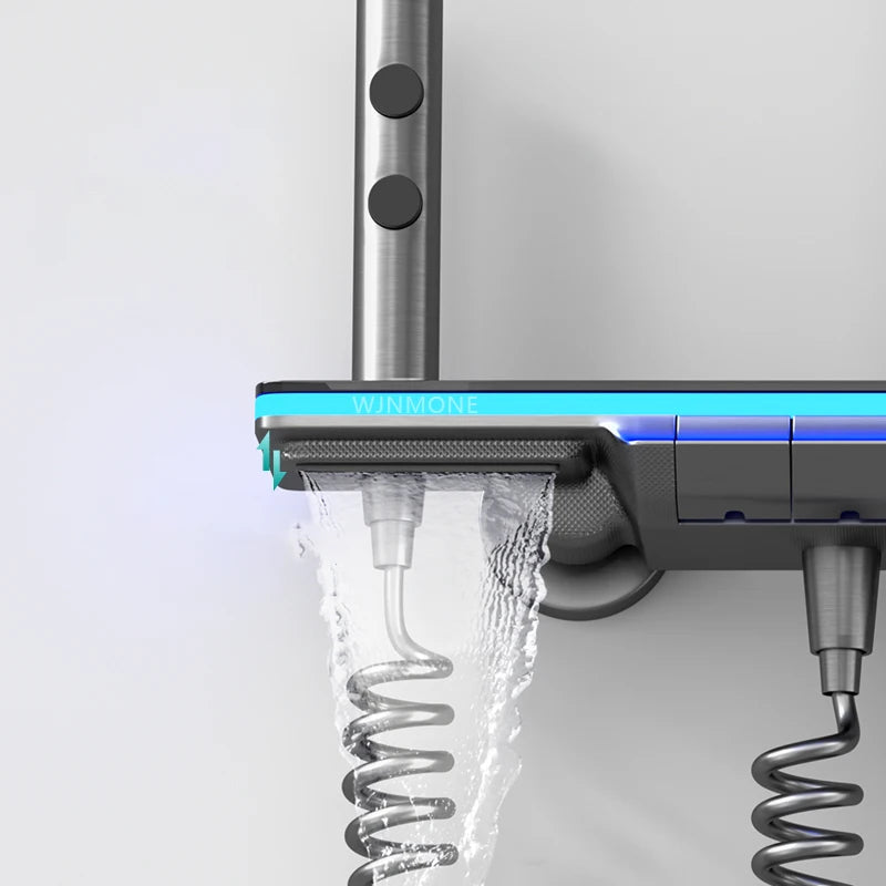 LuxAura Shower – Smart LED Thermostat Shower System