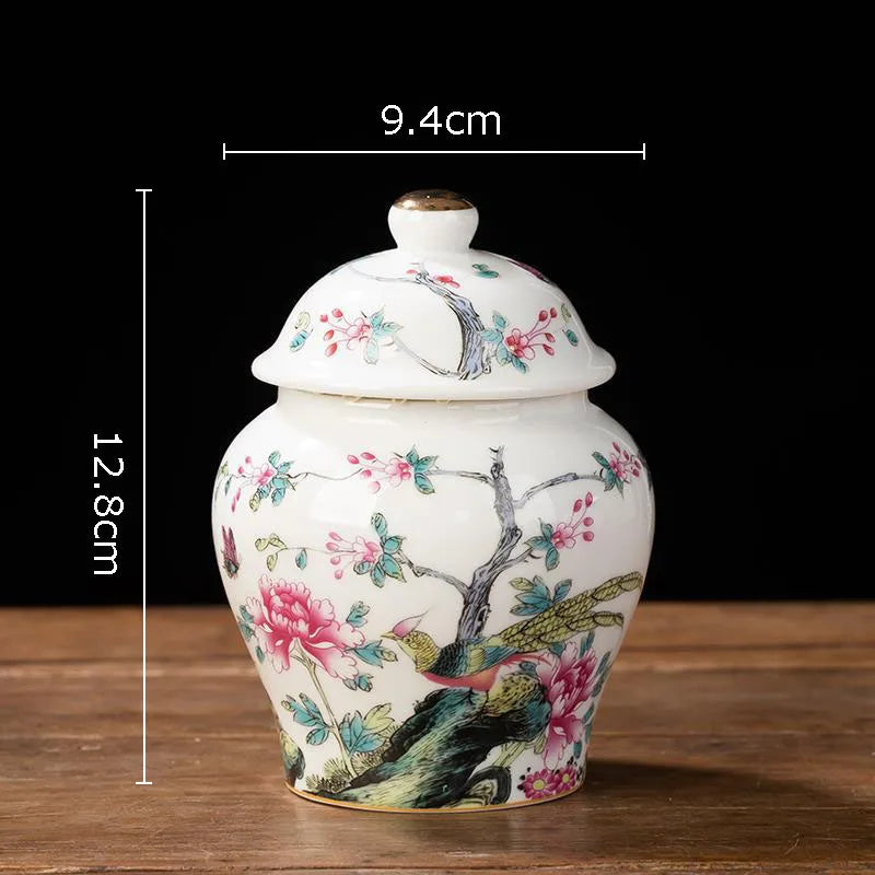 Imperial Bloom Canister – Oriental Elegance with Purpose