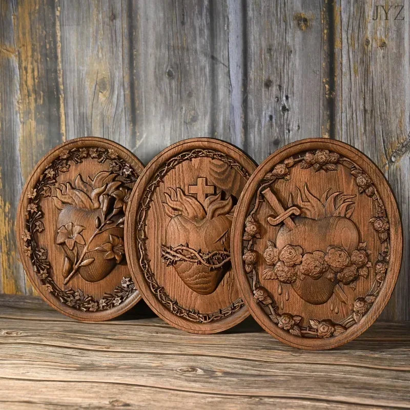 Sacred Unity – The Three Hearts of the Holy Family: A Symbol of Faith and Protection