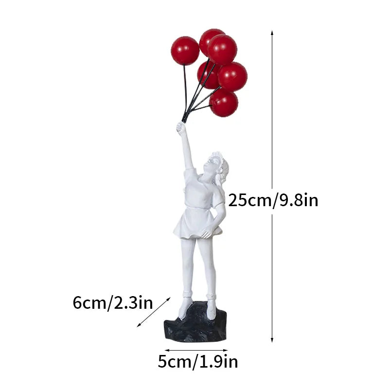 Flower Thrower – Modern Pop Art Decorative Sculpture