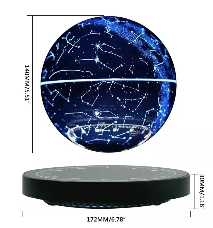 OrbitGlow – Magnetic Levitation Moon Lamp