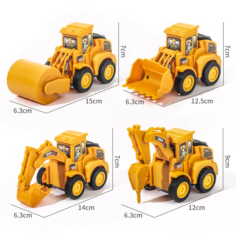 Construction Adventure Vehicle Set