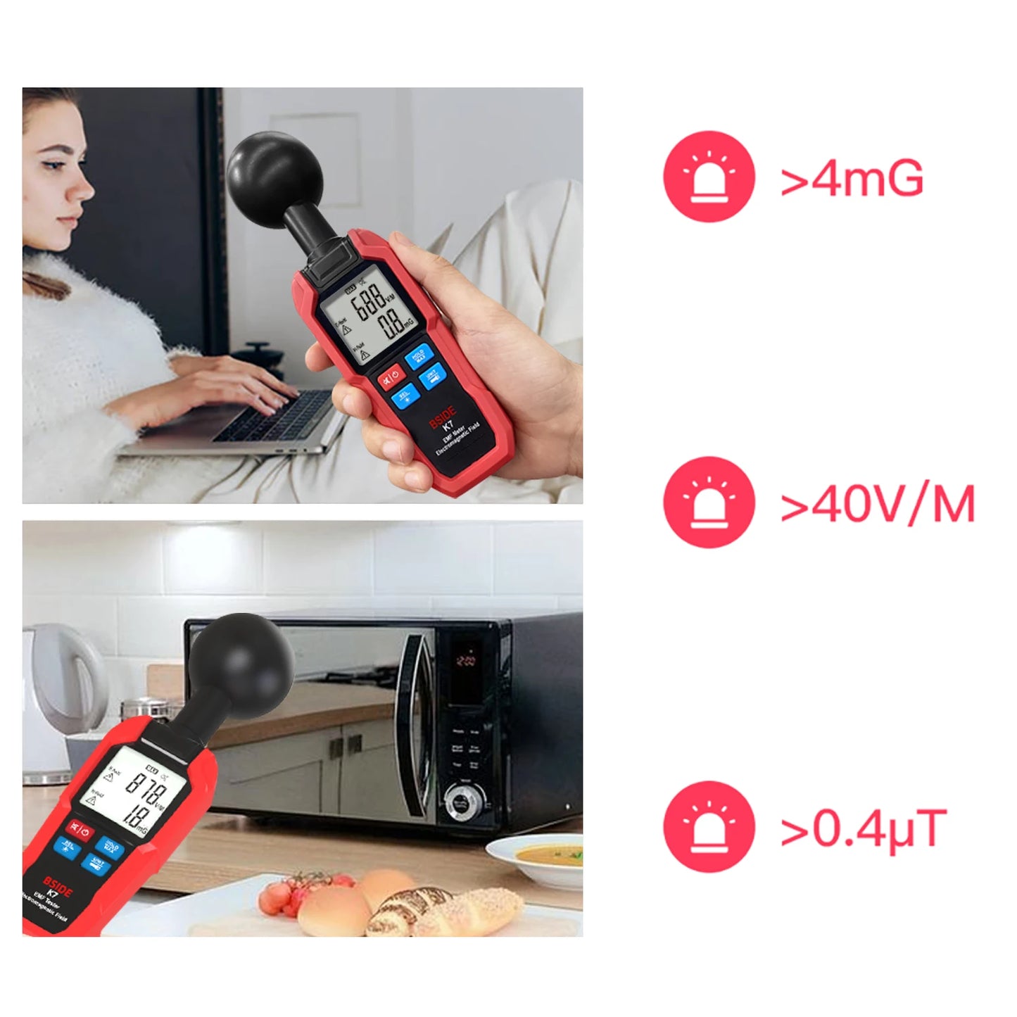 RadiationSafe EMF Detector