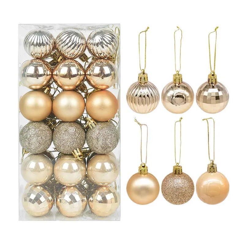 Delightful Hanging Christmas Ball Decorations