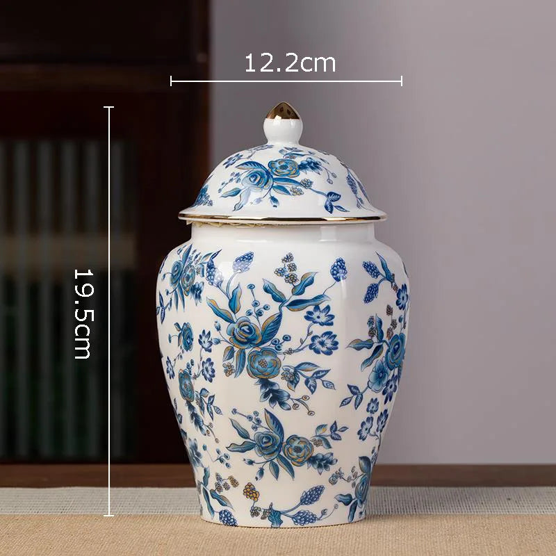 Imperial Bloom Canister – Oriental Elegance with Purpose