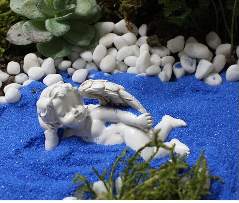 Miniature Angel Garden Set.