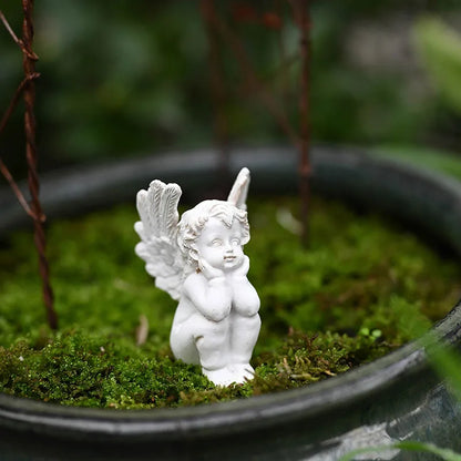 Miniature Angel Garden Set.